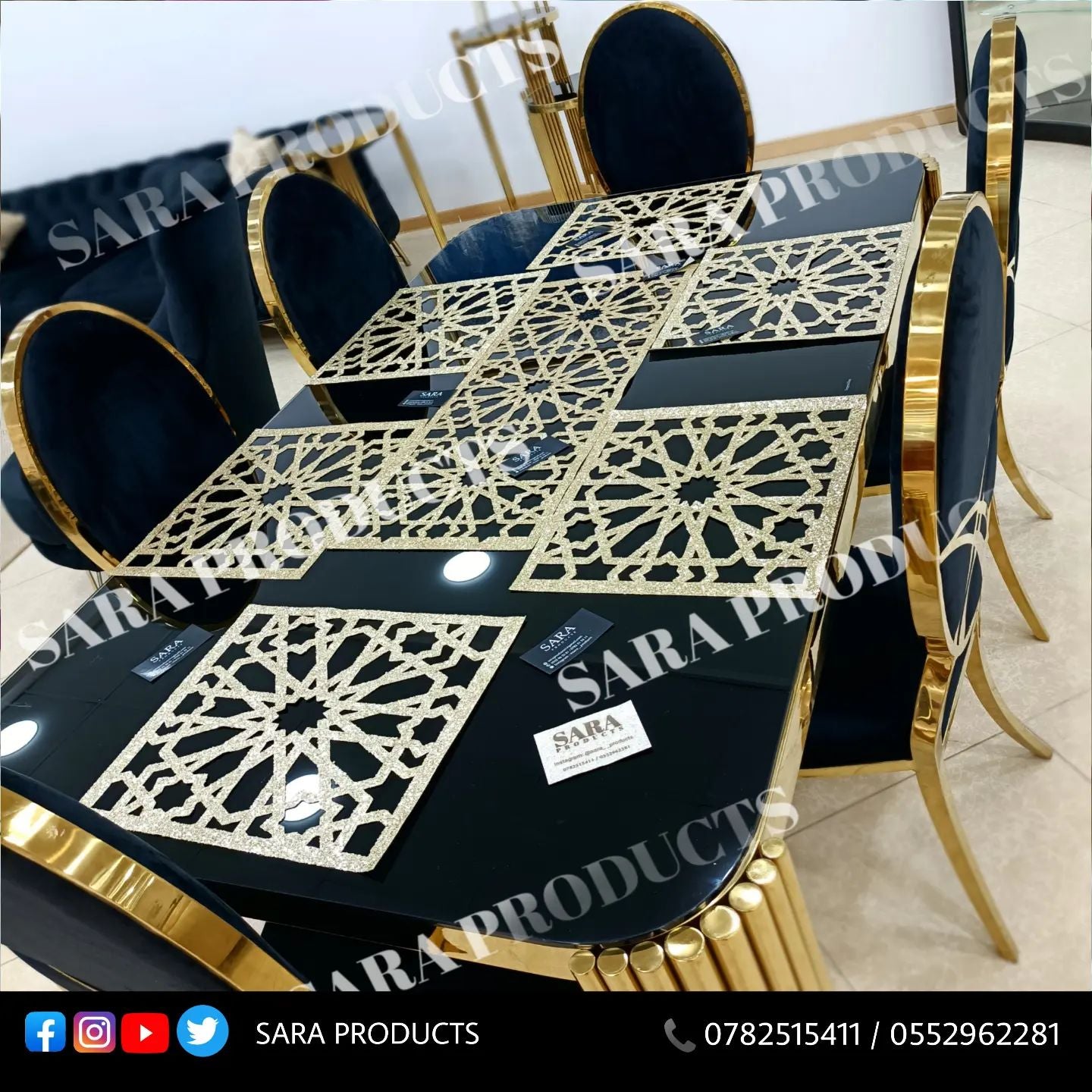 Set De Table ARABESQUE